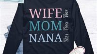 Wife Mom Nana SVG - 44+  Editable Mom SVG Files