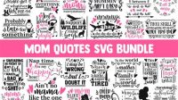 Funny Mom Quotes SVG - 79+  Mom SVG Scalable Graphics