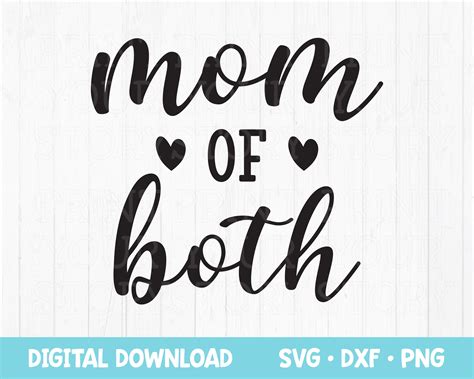 Mom Of Both SVG Free - 99+  Download Mom SVG for Free