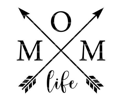 Mom Life With Arrows SVG - 70+  Free Mom SVG PNG EPS DXF