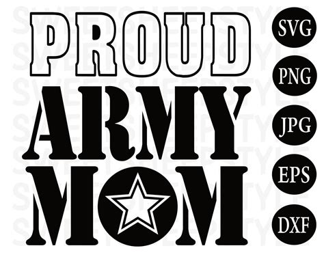 Proud Us Army Mom SVG - 79+  Mom SVG Scalable Graphics