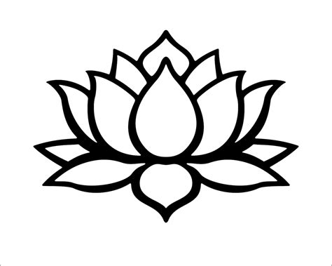 SVG Lotus Flower - 58+  Download Flowers SVG for Free