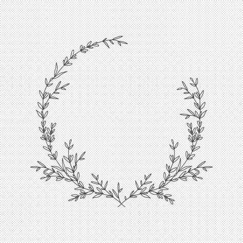 Simple Floral Wreath SVG Free - 33+  Download Flowers SVG for Free
