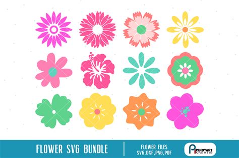 Simple Floral SVG - 29+  Flowers SVG Files for Cricut
