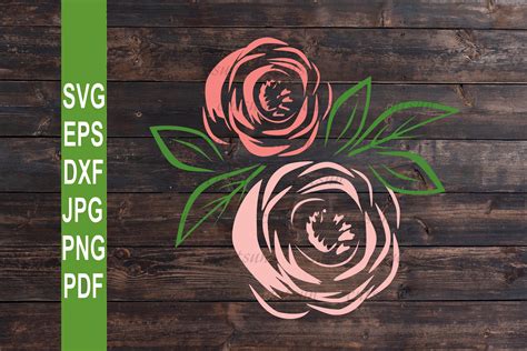 Rose SVG For Cricut - 78+  Popular Flowers SVG Crafters File