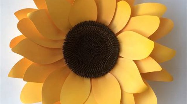 Rolled Sunflower SVG - 43+  Best Flowers SVG Crafters Image