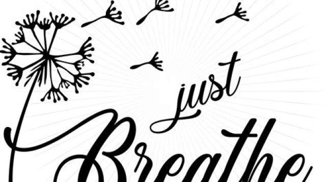 Just Breathe Dandelion SVG - 80+  Ready Print Flowers SVG Files