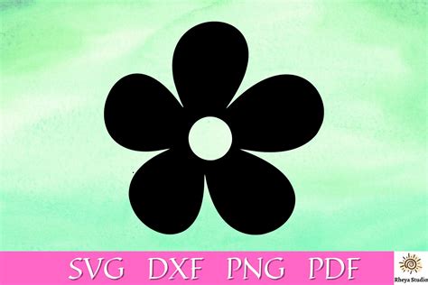 Hippie Flower SVG - 22+  Flowers SVG Printable