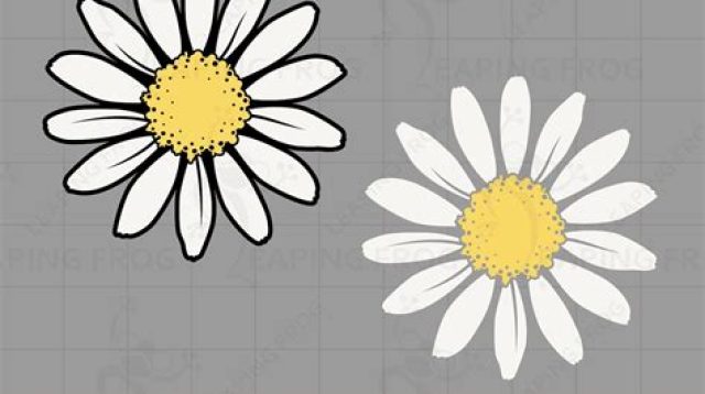 Free SVG Daisy Images - 77+  Best Flowers SVG Crafters Image