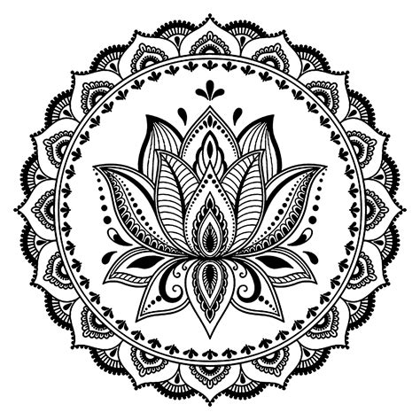 Free Lotus Mandala SVG - 65+  Popular Flowers SVG Crafters File