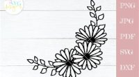 Free Flower Border SVG - 43+  Editable Flowers SVG Files