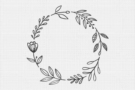 Flower Wreath SVG Free - 97+  Download Flowers SVG for Free