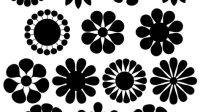 Flower Print SVG - 60+  Best Flowers SVG Crafters Image