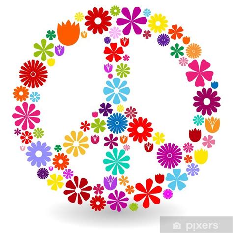Flower Peace Sign SVG - 68+  Free Flowers SVG PNG EPS DXF