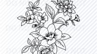 Floral Vine SVG - 80+  Free Flowers SVG PNG EPS DXF