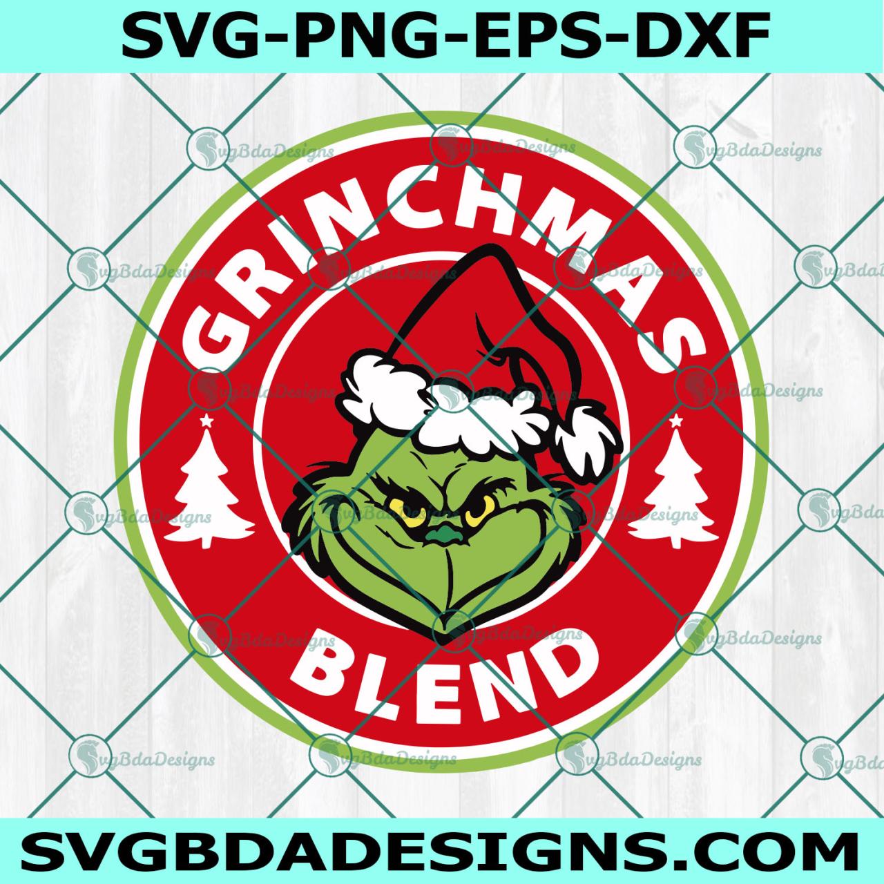 Grinchmas Blend SVG, Starbucks Grinchmas Blend SVG - SvgBdaDesigns