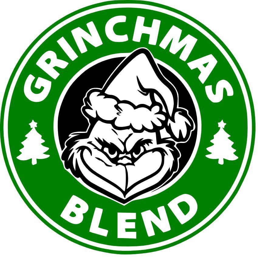 Starbucks Coffee Grinchmas Blend SVG by AlySVG on Etsy https://www.etsy