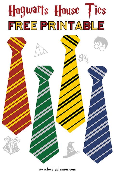 Harry Potter Tie SVG - 60+  Ready Print Harry Potter SVG Files