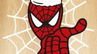 Spiderman Santa SVG - 15+  Editable Spiderman SVG Files