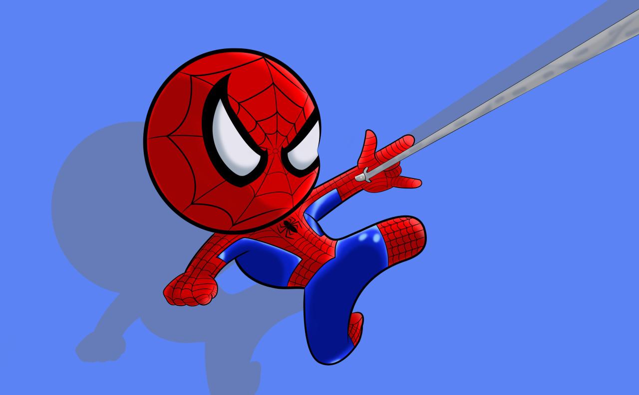 Chibi Spiderman by Ironmatt1995 on DeviantArt